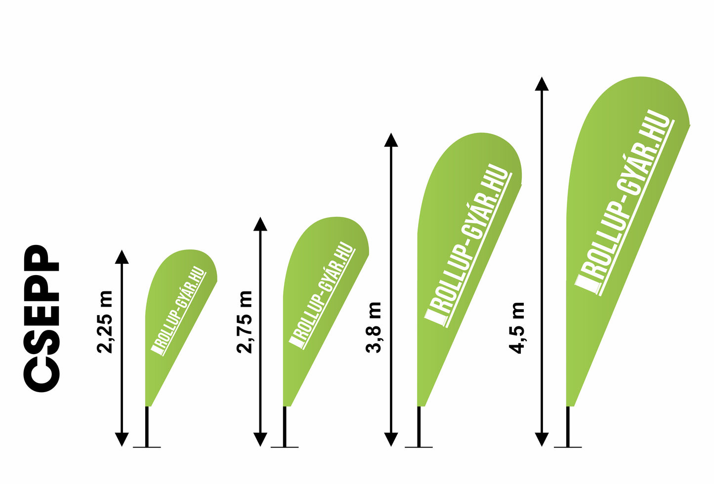 Strandzászló (Nyomat + rúd + prémium hordtáska) | SailPro Beachflag