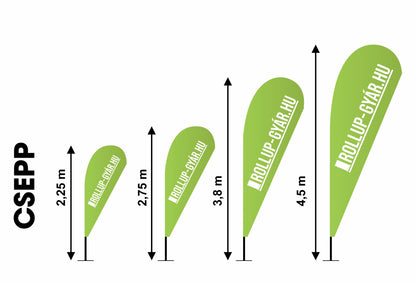 Strandzászló (Nyomat + rúd + prémium hordtáska) | SailPro Beachflag